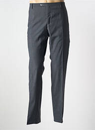 Pantalon chino tissage chiné taille haute gris BARUTTI homme