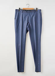 Pantalon chino tissage chiné taille normale bleu clair MONSIEUR HECTOR homme
