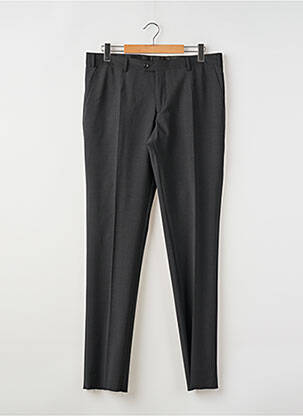 Pantalon chino tissage chiné taille haute gris NINO LORETTI homme