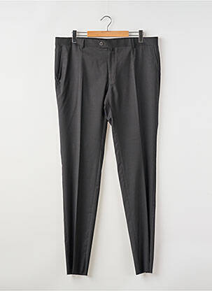 Pantalon chino tissage chiné taille haute gris NINO LORETTI homme