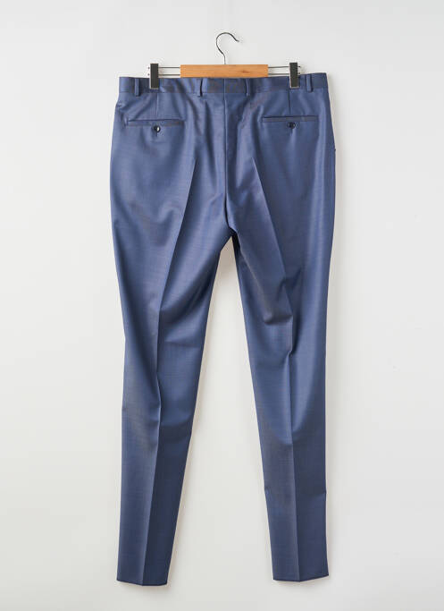 Pantalon chino tissage chiné taille normale bleu clair MONSIEUR HECTOR homme