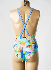 Maillot de bain 1 pièce bleu BIKINI BAR pour femme seconde vue