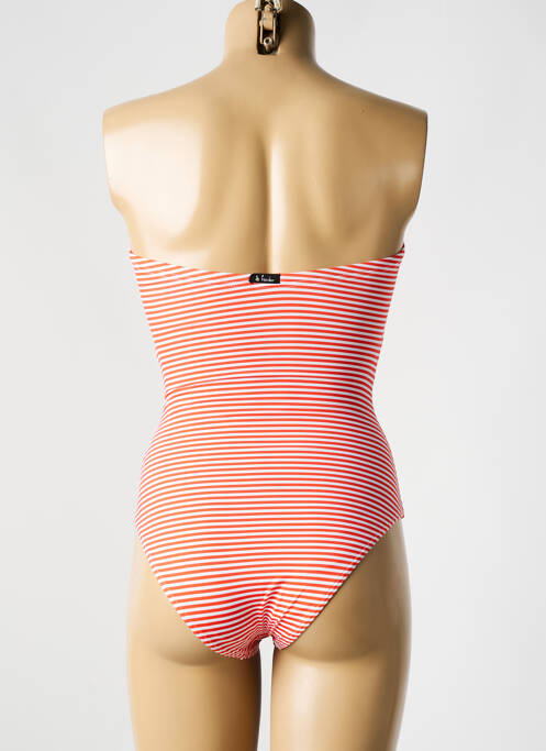 Maillot de bain 1 pièce orange BIKINI BAR femme