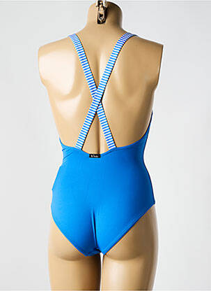Maillot de bain 1 pièce haut soutien-gorge nageur haut soutien-gorge nageur bleu BIKINI BAR femme