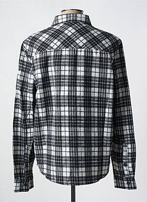 Veste casual fermeture boutonnée sur le devant noir DEELUXE homme