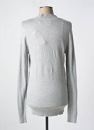 Pull col rond manches longues gris PETROL INDUSTRIES homme