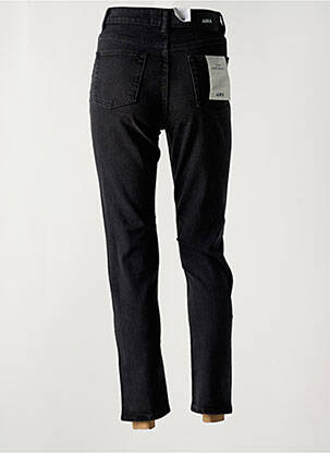 Jeans coupe slim taille haute taille haute noir JJXX femme
