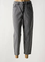 Jean coupe Mom gris JJXX pour femme seconde vue