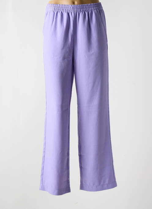 Pantalon droit violet JJXX pour femme