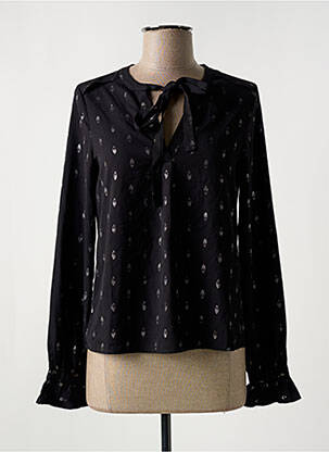 Blouse manches longues manches longues noir VERO MODA femme