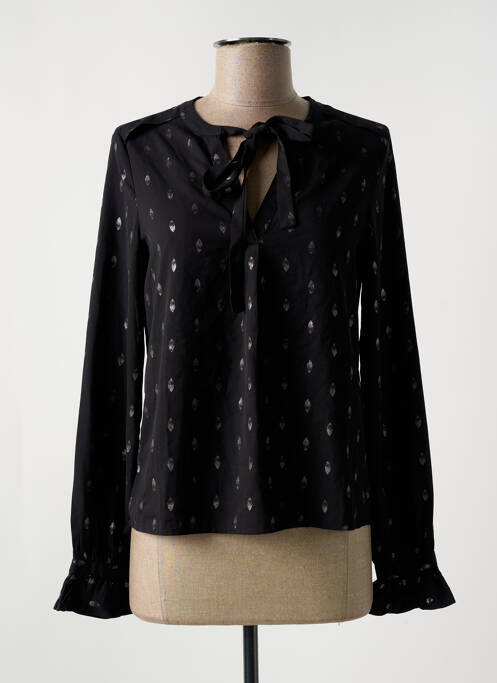 Blouse manches longues manches longues noir VERO MODA femme