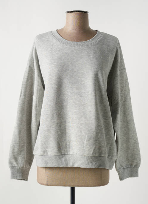 Sweat-shirt gris B.YOUNG pour femme