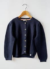Gilet manches longues bleu NOPPIES pour fille seconde vue