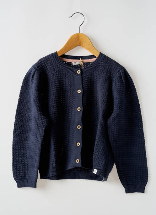 Gilet manches longues bleu NOPPIES pour fille