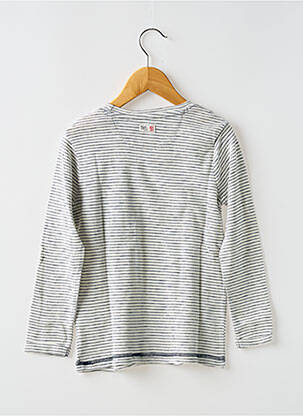 T-shirt manches longues manches longues blanc NOPPIES garcon