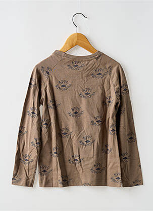 T-shirt manches longues manches longues beige NOPPIES garcon