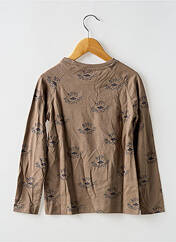 T-shirt beige NOPPIES pour garçon seconde vue