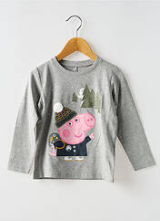 T-shirt gris NAME IT pour garçon seconde vue