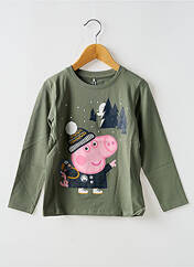 T-shirt vert NAME IT pour garçon seconde vue