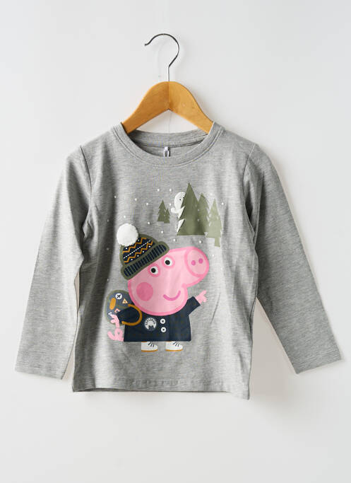 T-shirt gris NAME IT pour garçon