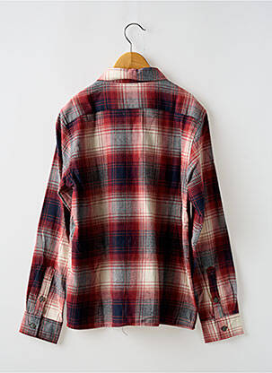 Chemise manches longues manches longues rouge NAME IT garçon