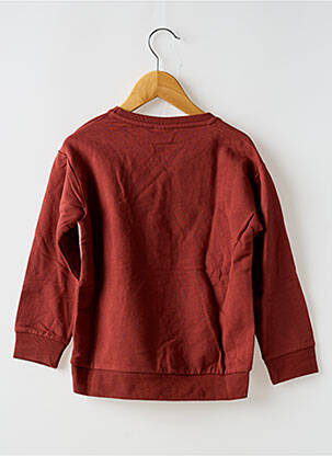 Sweat-shirt broderie manches longues orange NAME IT fille