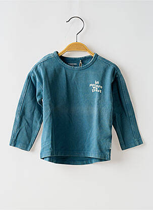 T-shirt manches longues manches longues bleu NOPPIES garçon