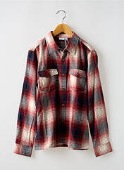 Chemise manches longues rouge NAME IT pour garçon seconde vue