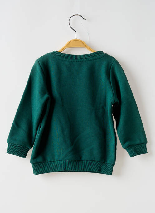 Sweat-shirt tissage jersey manches longues vert NAME IT garcon