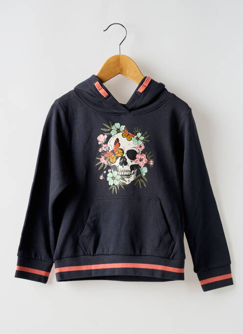 Sweat-shirt à capuche gris NAME IT pour fille