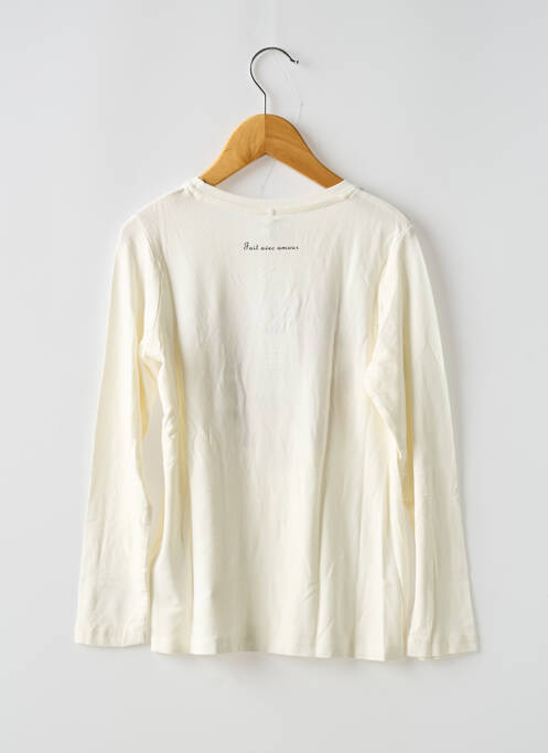 T-shirt beige NAME IT pour fille