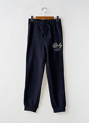 Jogging sérigraphie bleu ONLY fille