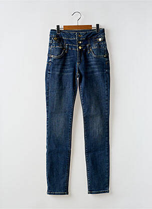 Jeans coupe slim poches bleu LIU  JO fille