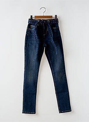 Jeans coupe slim poches bleu LIU  JO fille