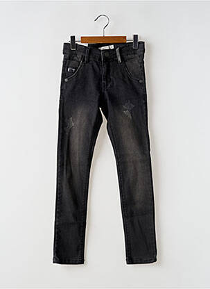 Jeans coupe slim skinny taille ajustable gris NAME IT fille