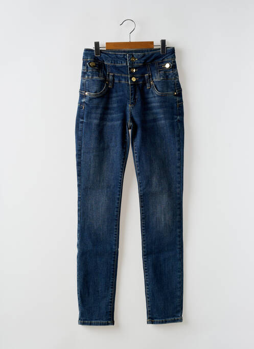 Jeans coupe slim poches bleu LIU  JO fille