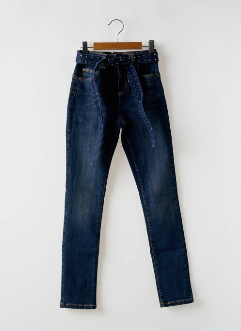 Jeans coupe slim bleu LIU  JO pour fille