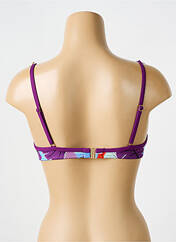 Haut de maillot de bain violet BIKINI BAR pour femme seconde vue