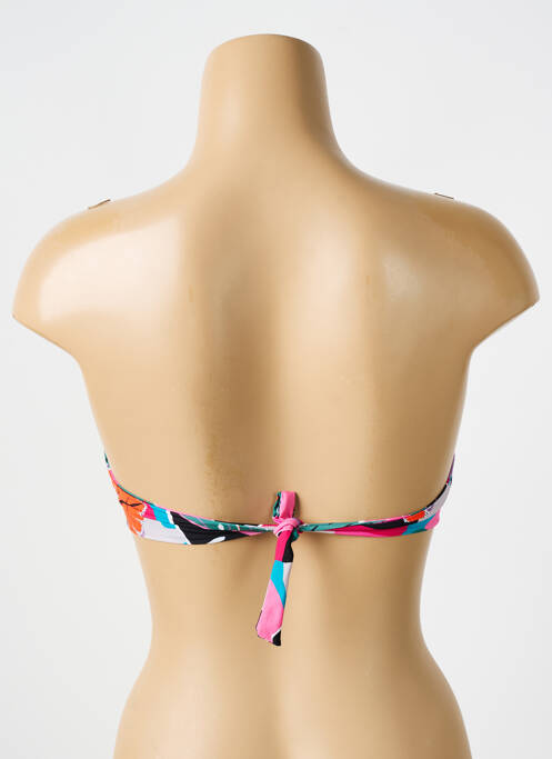 Haut de maillot de bain stretch haut bandeau orange BIKINI BAR femme