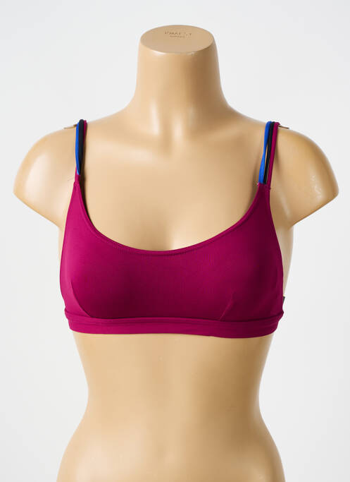 Haut de maillot de bain rouge BIKINI BAR pour femme