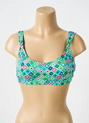 Haut de maillot de bain bleu BIKINI BAR pour femme seconde vue