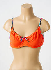 Haut de maillot de bain orange BIKINI BAR pour femme seconde vue