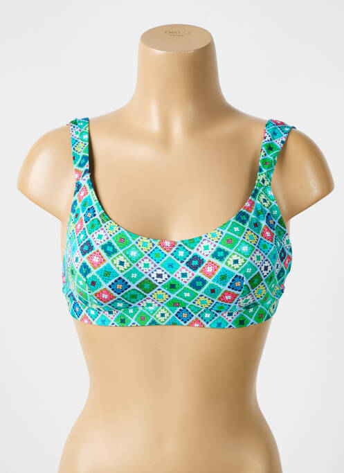 Haut de maillot de bain stretch brassieres bleu BIKINI BAR femme