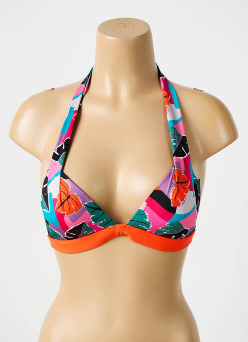 Haut de maillot de bain orange BIKINI BAR pour femme