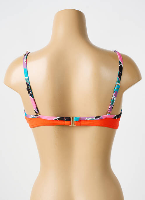 Haut de maillot de bain orange BIKINI BAR pour femme