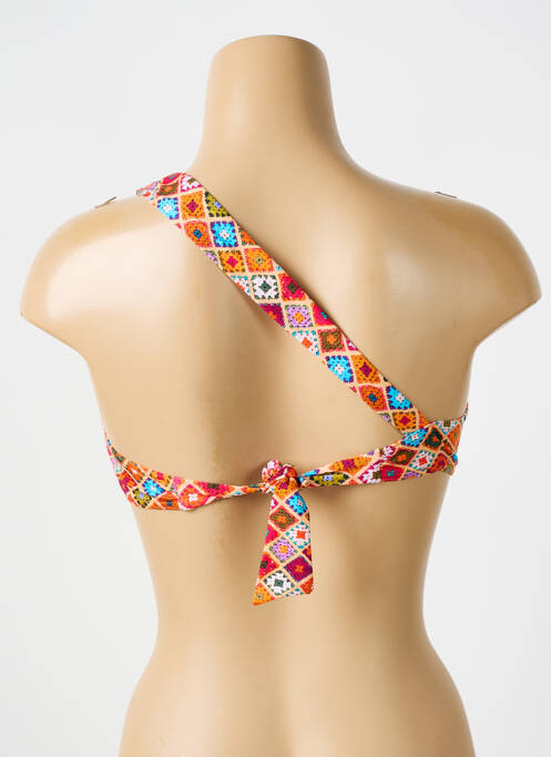 Haut de maillot de bain orange BIKINI BAR pour femme