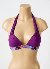 Haut de maillot de bain violet BIKINI BAR pour femme seconde vue