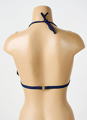 Haut de maillot de bain stretch haut triangles bleu BIKINI BAR femme