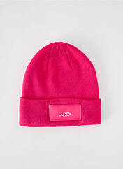 Bonnet rose JJXX pour unisexe seconde vue