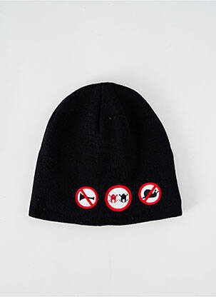 Bonnet noir IGALYKOS pour homme
